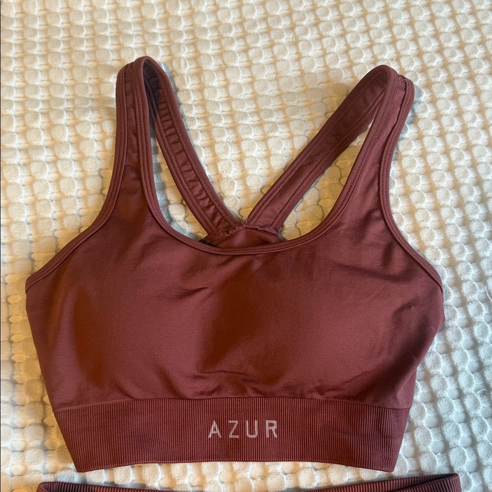 Azur Fit Roan Sports Bra and Shorts Set Size S - Picture 3 of 5